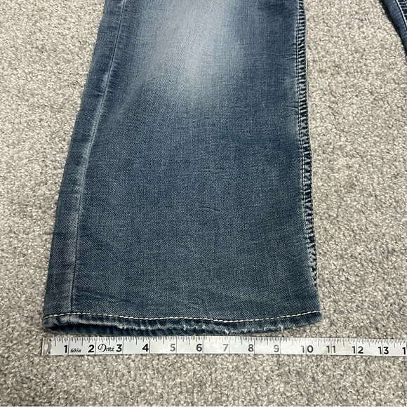 Silver Jeans Men’s 40x28 Zac Joga Medium Wash Blue Straight Relaxed Baggy Denim - Picture 3 of 10